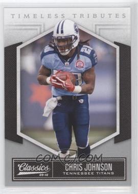 2010 Panini Classics - [Base] - Timeless Tributes Silver #95 - Chris Johnson /100