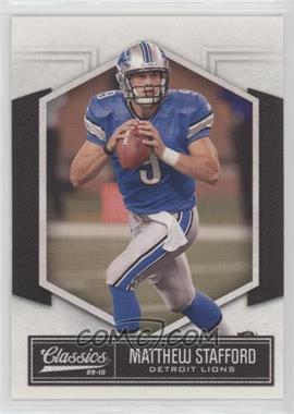 2010 Panini Classics - [Base] #33 - Matthew Stafford