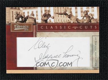 2010 Panini Classics - Classic Cuts Cut Signatures #3 - Alex Wojciechowicz /43