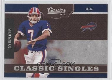 2010 Panini Classics - Classic Singles #10 - Doug Flutie