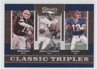 Bernie Kosar, Randall Cunningham, Jim Kelly