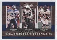 Eddie George, Curtis Martin, Priest Holmes