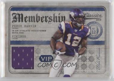 2010 Panini Classics - Membership - VIP Jerseys #20 - Percy Harvin /299