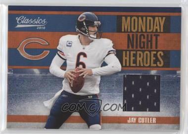 2010 Panini Classics - Monday Night Heroes - Jerseys #24 - Jay Cutler /299