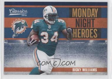 2010 Panini Classics - Monday Night Heroes #7 - Ricky Williams