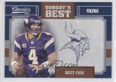 2010 Panini Classics - Sunday's Best #15 - Brett Favre