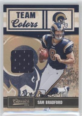 2010 Panini Classics - Team Colors - Materials #4 - Sam Bradford /299