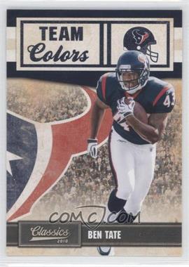 2010 Panini Classics - Team Colors #11 - Ben Tate