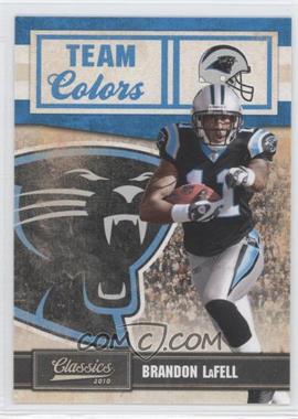 2010 Panini Classics - Team Colors #12 - Brandon LaFell