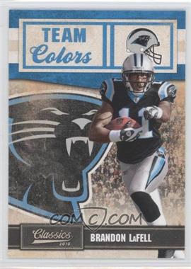 2010 Panini Classics - Team Colors #12 - Brandon LaFell