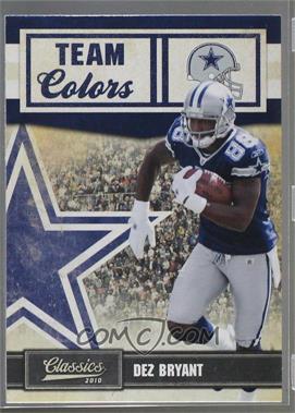 2010 Panini Classics - Team Colors #18 - Dez Bryant [Noted]