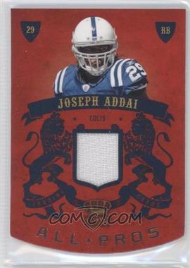 2010 Panini Crown Royale - All-Pros - Materials #22 - Joseph Addai /299