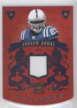 2010 Panini Crown Royale - All-Pros - Materials #22 - Joseph Addai /299