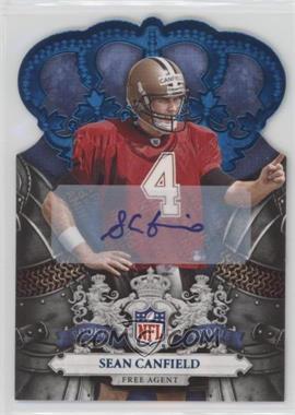 2010 Panini Crown Royale - [Base] - Blue Signatures #183 - Sean Canfield /50