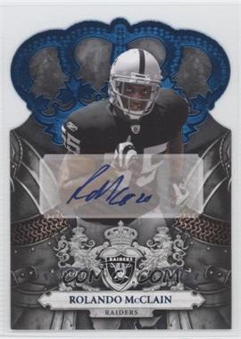 2010 Panini Crown Royale - [Base] - Blue Signatures #213 - Rolando McClain /50