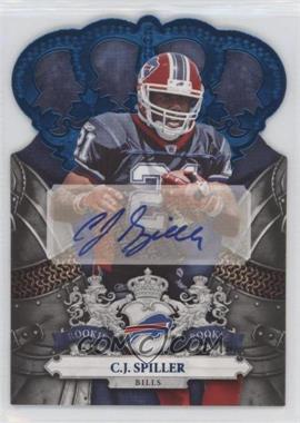 2010 Panini Crown Royale - [Base] - Blue #202 - C.J. Spiller /25 [EX to NM]