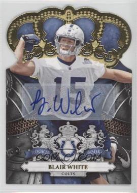 2010 Panini Crown Royale - [Base] - Gold Signatures #108 - Blair White /25