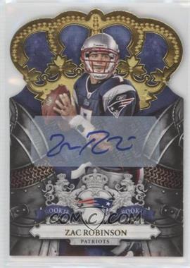 2010 Panini Crown Royale - [Base] - Gold Signatures #200 - Zac Robinson /25