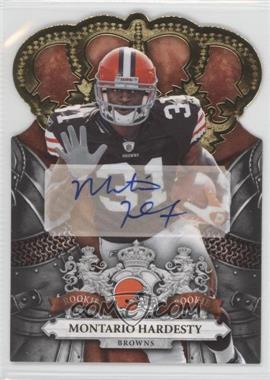 2010 Panini Crown Royale - [Base] - Gold Signatures #214 - Montario Hardesty /25