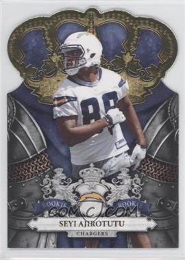 2010 Panini Crown Royale - [Base] - Gold #187 - Seyi Ajirotutu /25