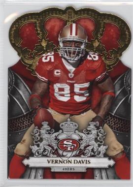 2010 Panini Crown Royale - [Base] - Gold #85 - Vernon Davis /25