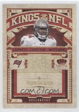 2010 Panini Crown Royale - Kings of the NFL #6 - Carnell "Cadillac" Williams