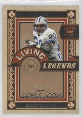 2010 Panini Crown Royale - Living Legends #1 - Barry Sanders