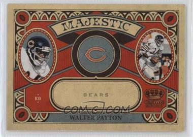 2010 Panini Crown Royale - Majestic #35 - Walter Payton