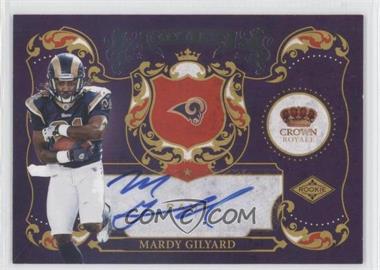 2010 Panini Crown Royale - Rookie Royalty - Signatures #8 - Mardy Gilyard /25