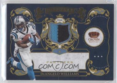 2010 Panini Crown Royale - Royalty - Materials Prime #7 - DeAngelo Williams /50