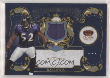 2010 Panini Crown Royale - Royalty - Materials #13 - Ray Lewis /299