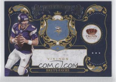 2010 Panini Crown Royale - Royalty #1 - Brett Favre