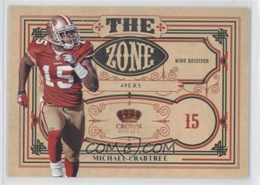 2010 Panini Crown Royale - The Zone #14 - Michael Crabtree