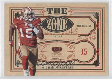 2010 Panini Crown Royale - The Zone #14 - Michael Crabtree