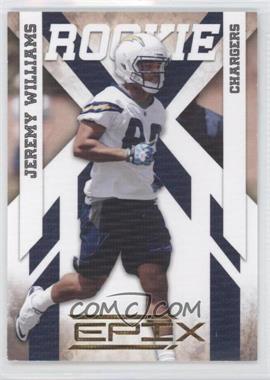 2010 Panini Epix - [Base] - Gold #144 - Rookie - Jeremy williams /100