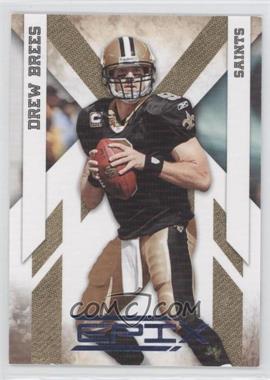 2010 Panini Epix - [Base] - Platinum #60 - Drew Brees /50