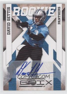 2010 Panini Epix - [Base] - Signatures #123 - Rookie - David Gettis /499