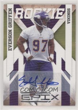 2010 Panini Epix - [Base] - Signatures #134 - Rookie - Everson Griffen /499