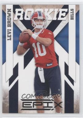 2010 Panini Epix - [Base] #163 - Rookie - Levi Brown