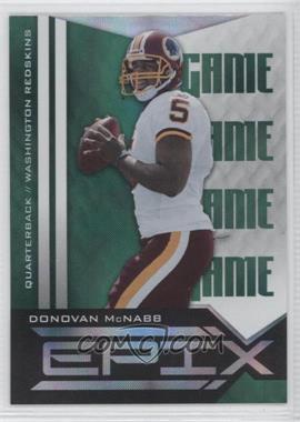 2010 Panini Epix - Epix - Game Emerald #87 - Donovan McNabb