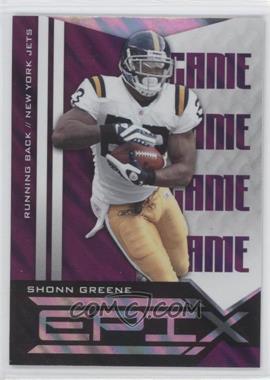 2010 Panini Epix - Epix - Game Purple #44 - Shonn Greene