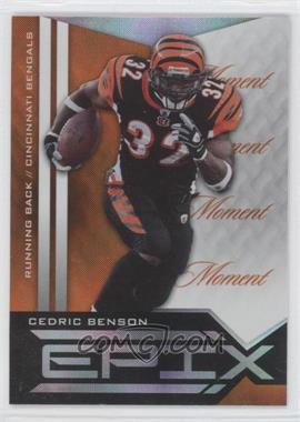 2010 Panini Epix - Epix - Moment Orange #90 - Cedric Benson