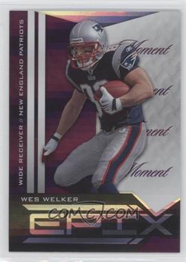 2010 Panini Epix - Epix - Moment Purple #37 - Wes Welker