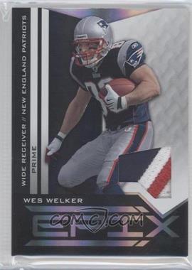 2010 Panini Epix - Epix - Threads Black Jerseys Prime #37 - Wes Welker /50