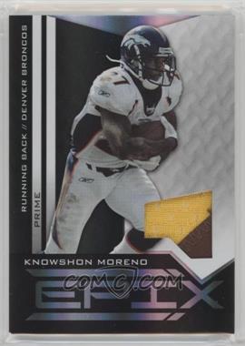 2010 Panini Epix - Epix - Threads Black Jerseys Prime #85 - Knowshon Moreno /50