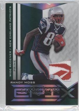 2010 Panini Epix - Epix - Threads Emerald Jerseys Brand Logos Prime #6 - Randy Moss /5