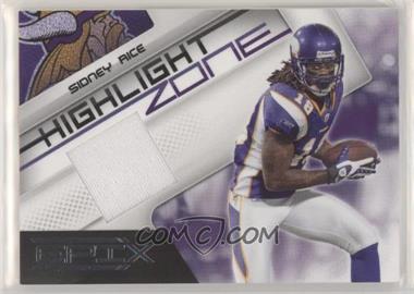 2010 Panini Epix - Highlight Zone - Materials #9 - Sidney Rice /200