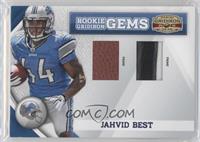 Rookie Gridiron Gems - Jahvid Best #/50