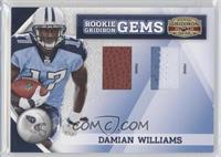 Rookie Gridiron Gems - Damian Williams #/50