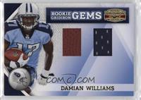Rookie Gridiron Gems - Damian Williams #/25
